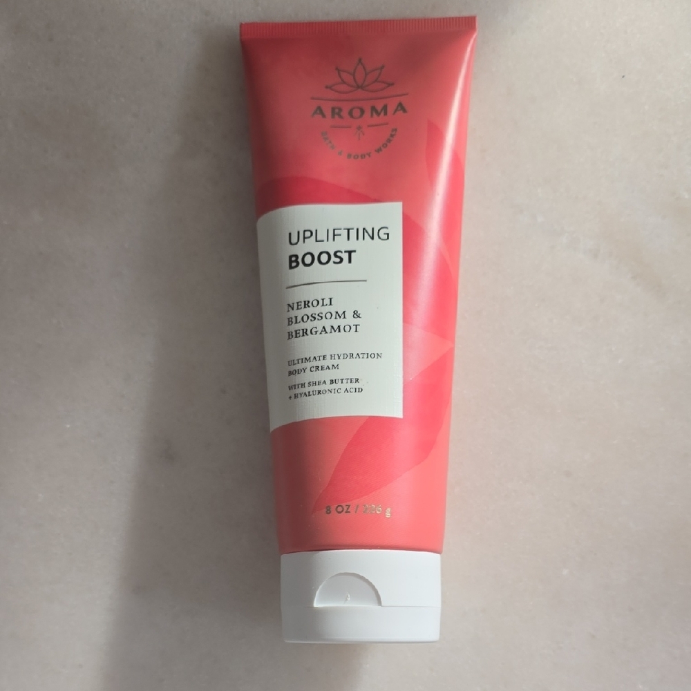 BBW Aroma Uplifting Boost Body Cream - Neroli Blossom & Bergamot